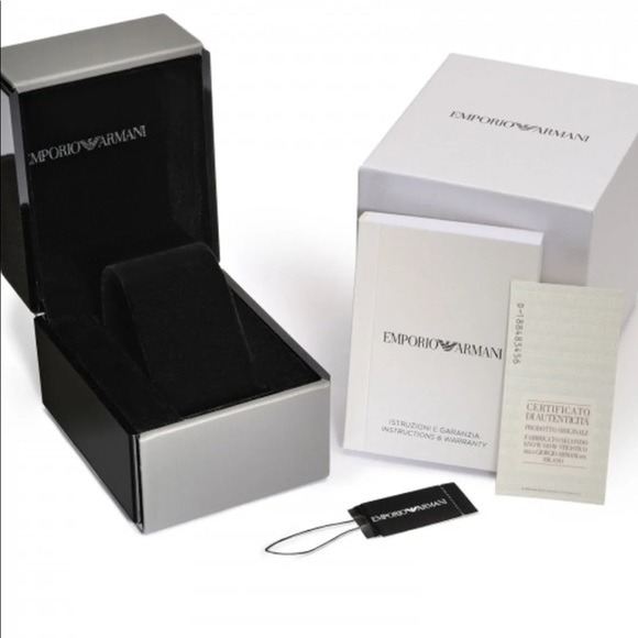 New Emporio Armani Blue Watch Ar2461